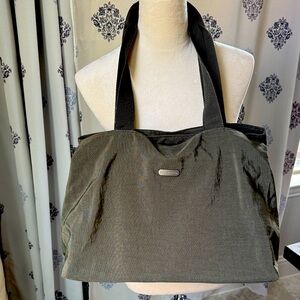 Black and Gray Tote Bag